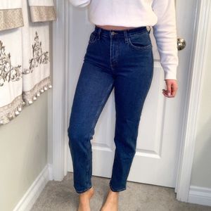 Fashionnova I Got It From My Mama Jeans-Dark Denim